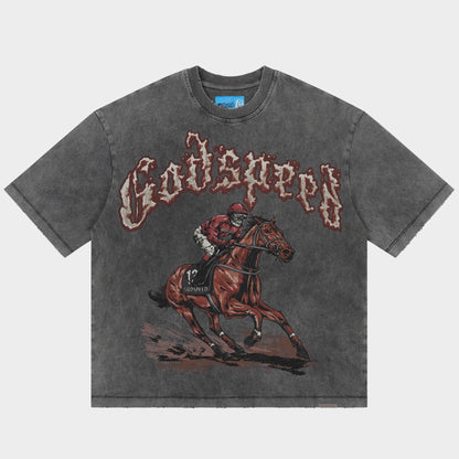 Godspeed Thoroughbred II NG T-Shirt (Grey Wash)