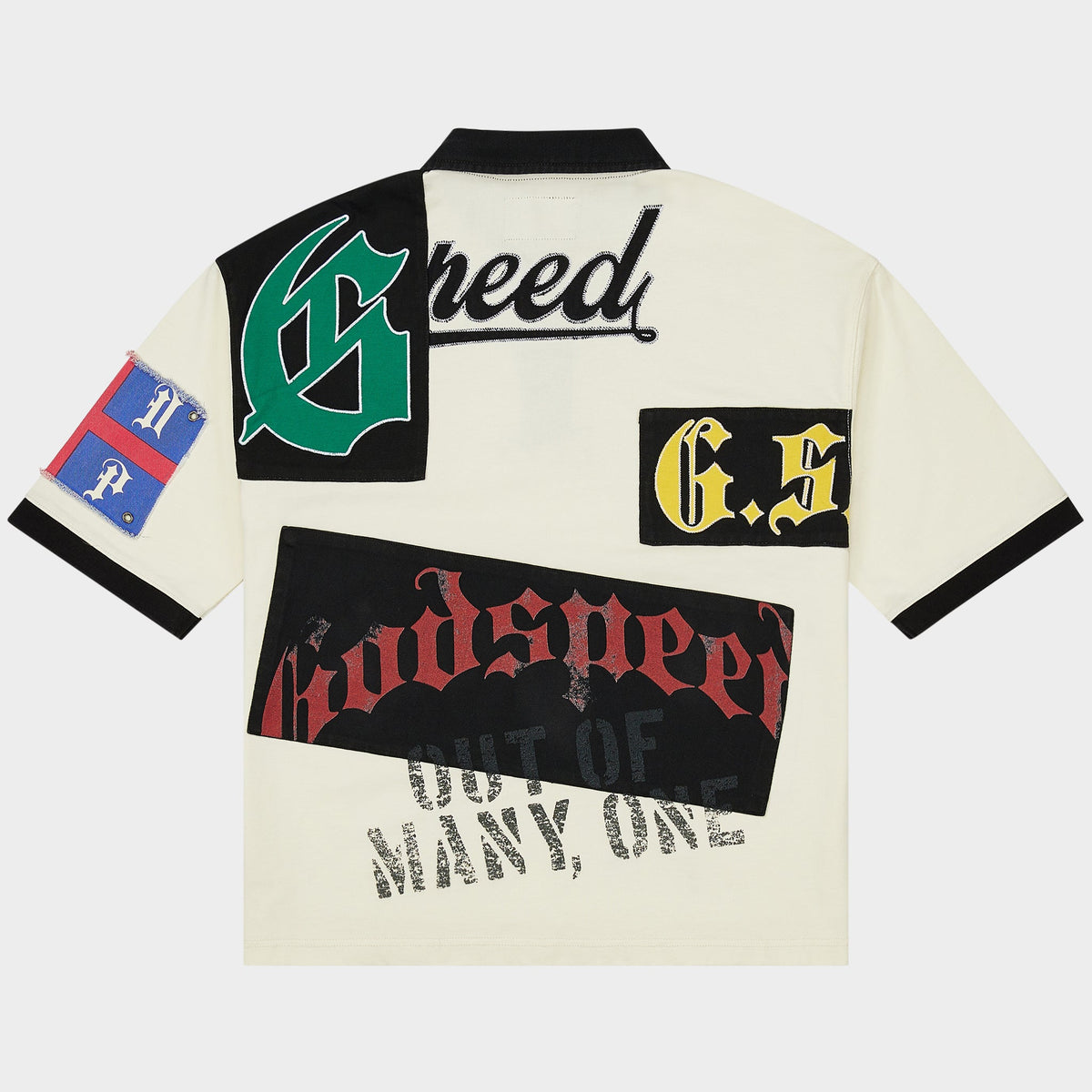 Godspeed Heritage Patchwork Polo (Cream)