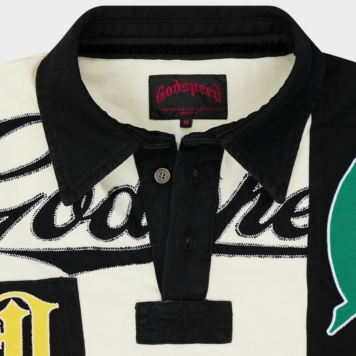 Godspeed Heritage Patchwork Polo (Cream)