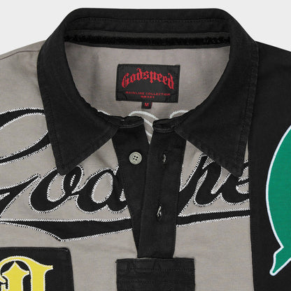 Godspeed Heritage Patchwork Polo (Grey)