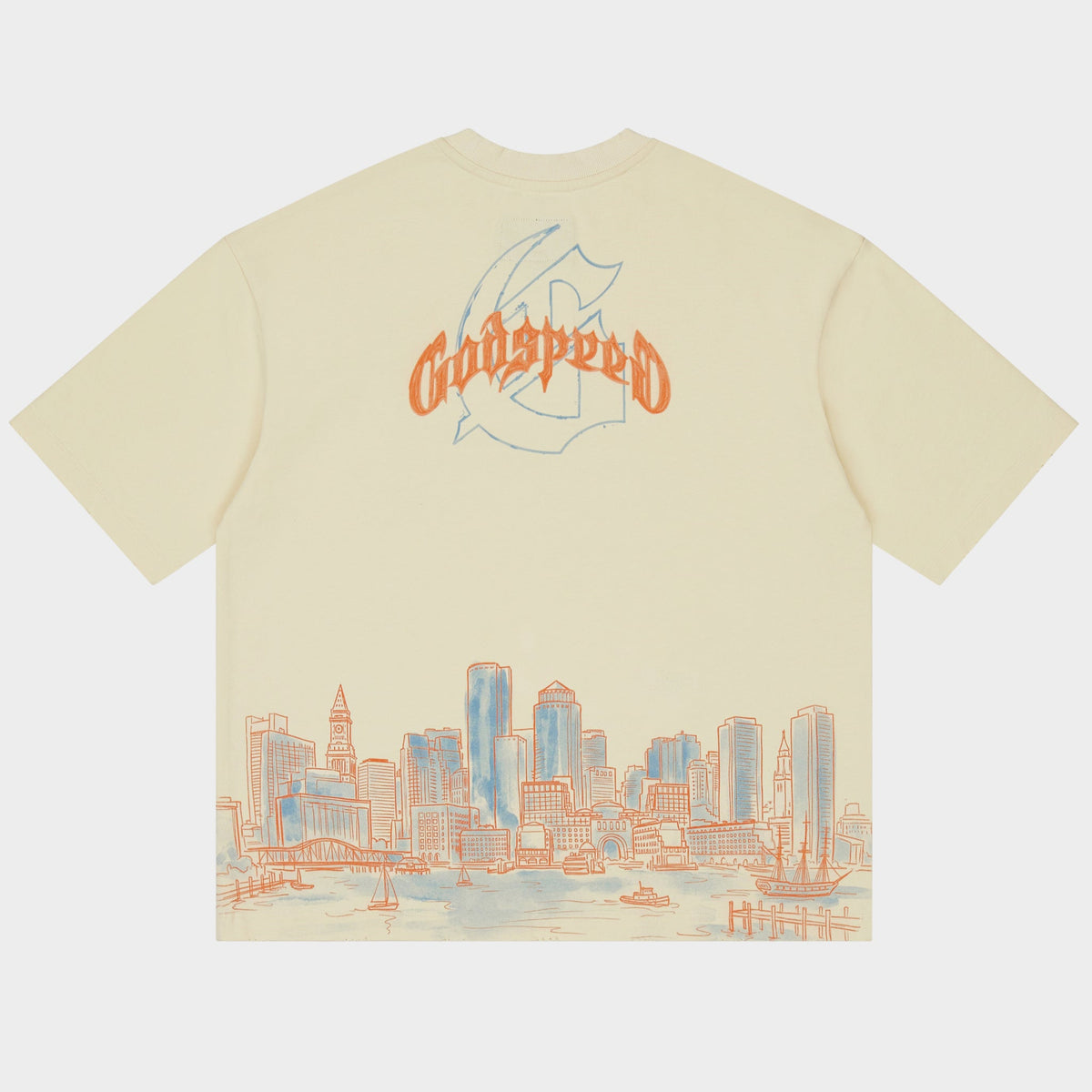 Godspeed Boston Skyline T-Shirt