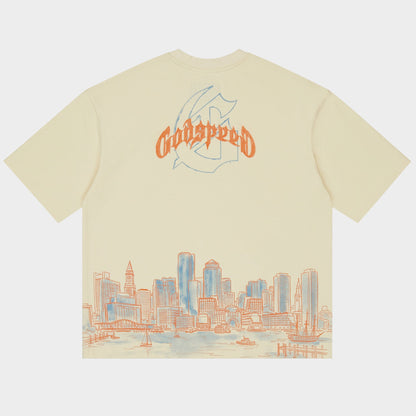 Godspeed Boston Skyline T-Shirt