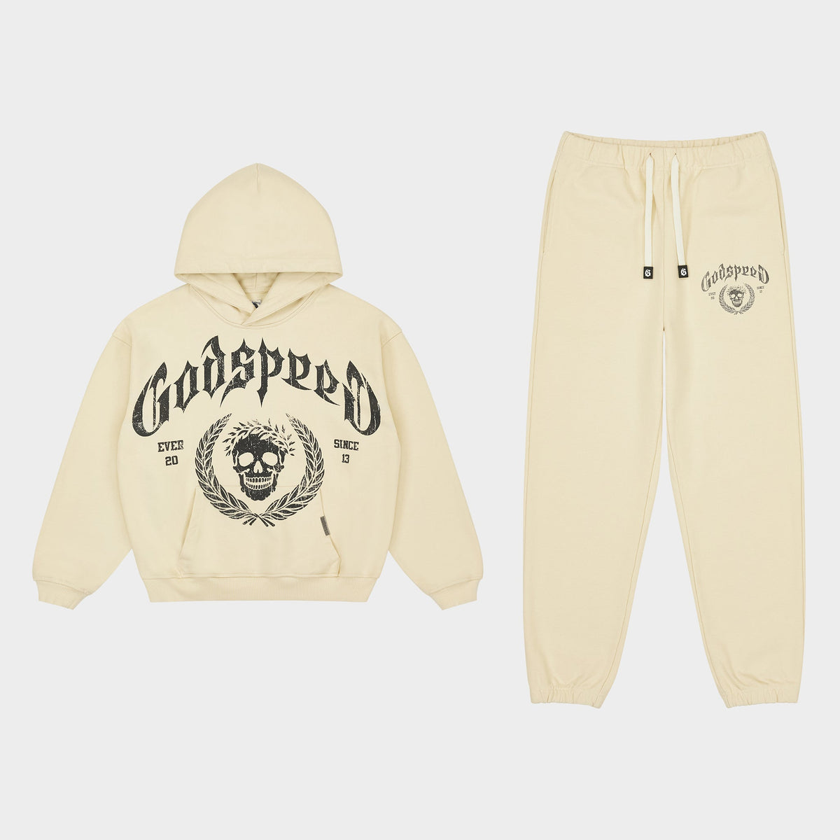 Godspeed Victor Crest Sweatsuit (Cream)