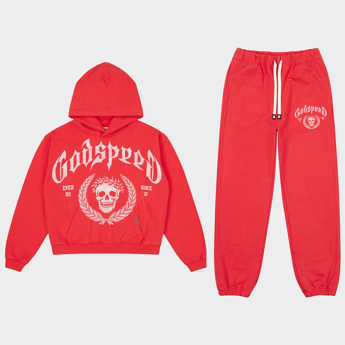 Godspeed Victor Crest Sweatsuit (Red)