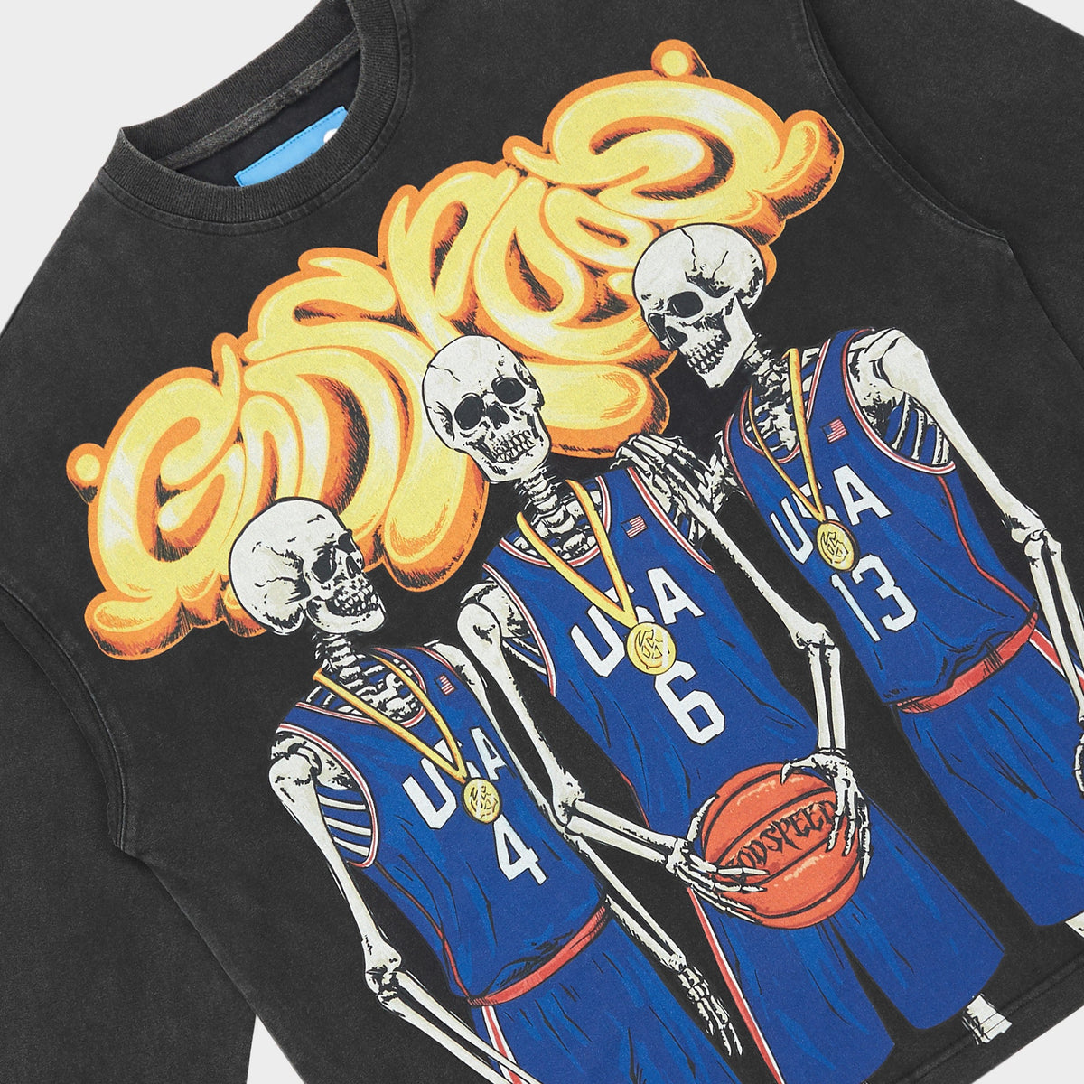 Godspeed Dream Team II LS T-Shirt NG (Black Wash)