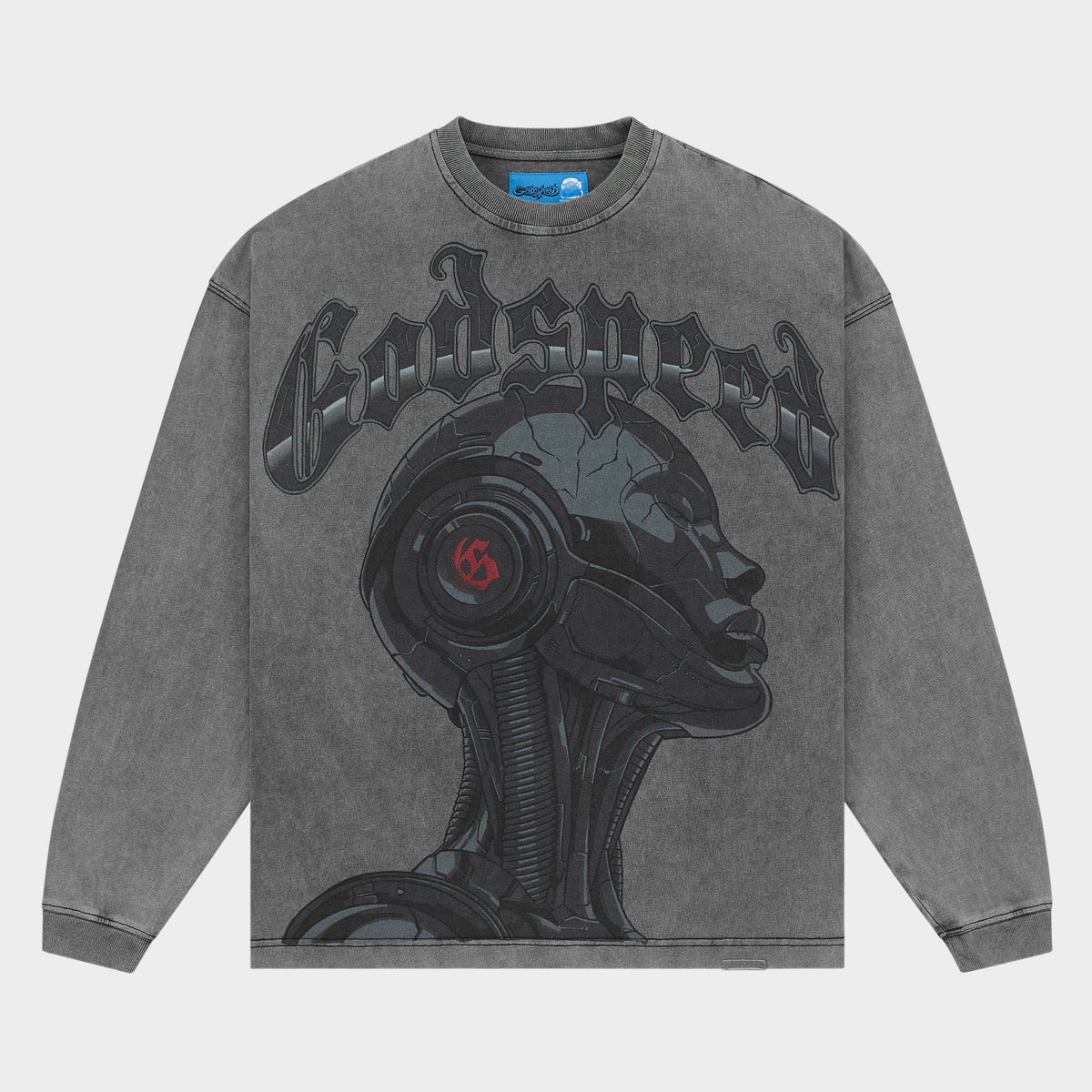 Godspeed Alexa II LS T-Shirt NG (Grey Wash)