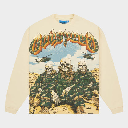 Godspeed Squadron II LS T-Shirt NG (Bone)