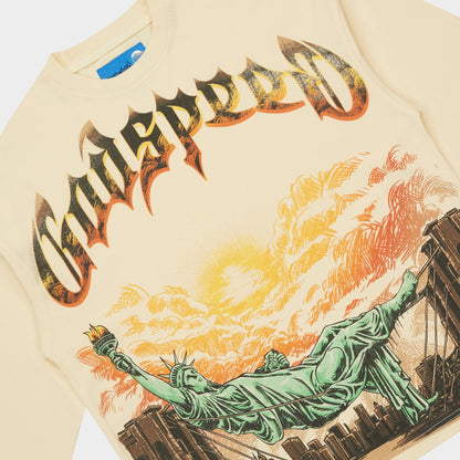 Godspeed Burnt Bridges II LS T-Shirt NG (Bone)