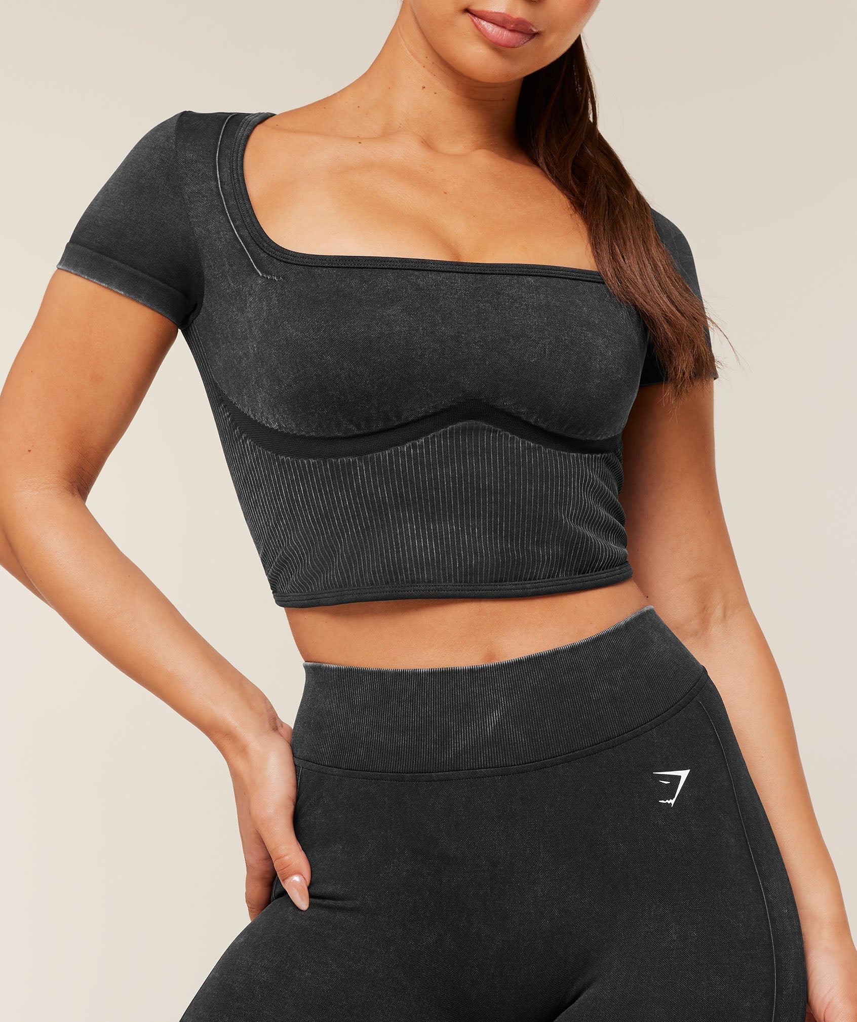 Women's Gymshark Gymshark X Bratz Crop Top Black