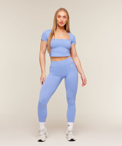 Women's Gymshark Gymshark X Bratz Crop Top Steady Purple