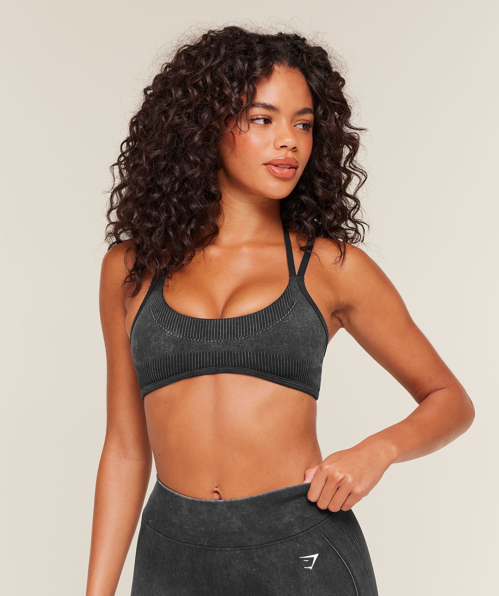 Women's Gymshark Gymshark X Bratz Light Support Sports Bra Black