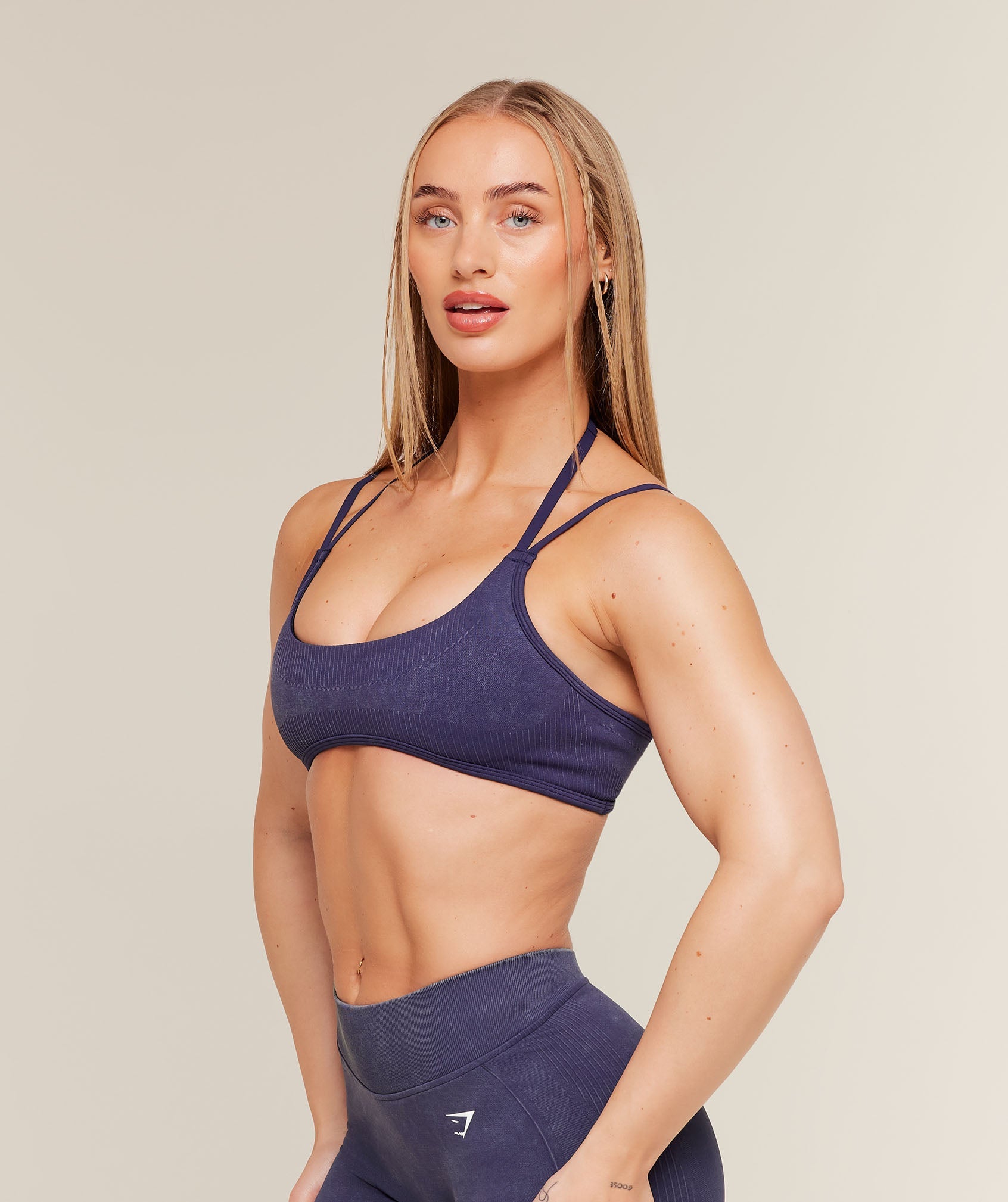 Women's Gymshark Gymshark X Bratz Light Support Sports Bra Indigo Purple