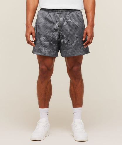 Gymshark Gymshark X Frazetta Power Shorts Onyx Grey