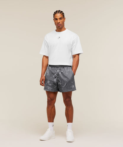 Gymshark Gymshark X Frazetta Power Shorts Onyx Grey