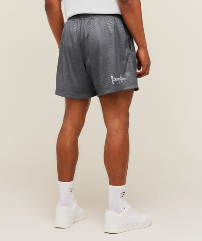 Gymshark Gymshark X Frazetta Power Shorts Onyx Grey