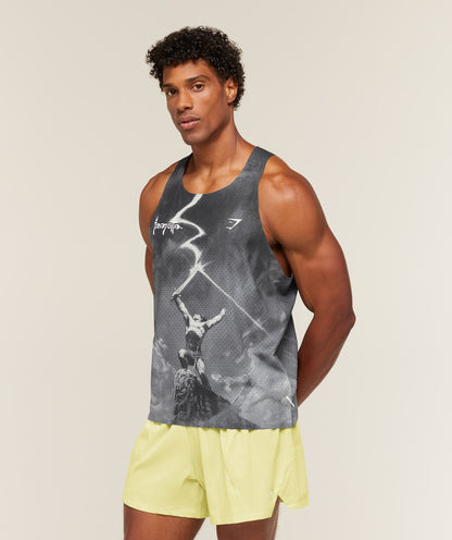 Gymshark Gymshark X Frazetta X Run Club Tank Black