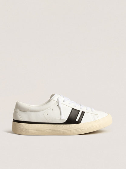 Golden Goose Yatay Model 1B Sustainable Sneakers With White Bio-Based Upper And Black Y Womens