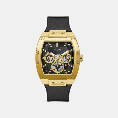Guess Gt Phoenix Men Quartz Black Dial Analog Stainless Steel Gw0202G1
