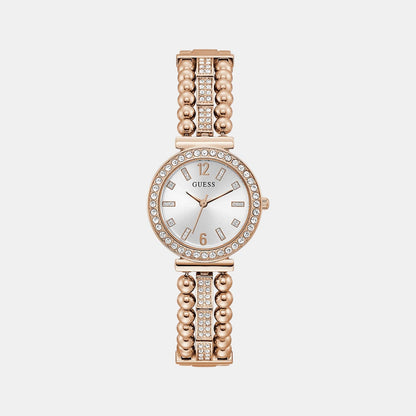 Guess Gd Gala Women Quartz White Dial Analog Stainless Steel Gw0401L3