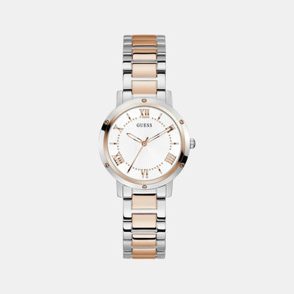 Guess Gd Dawn Women Quartz White Dial Analog Stainless Steel Gw0404L3
