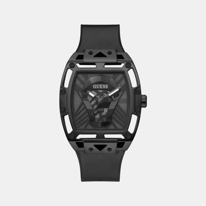Guess Gt Legend Men Quartz Black Dial Analog Stainless Steel Gw0500G2