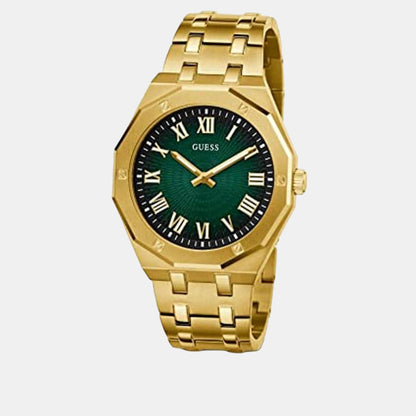 Guess Gd Asset Men Quartz Green Dial Analog Stainless Steel Gw0575G2