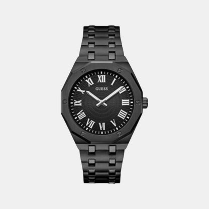 Guess Asset Men Quartz Black Dial Analog Stainless Steel Watch Gw0575G3