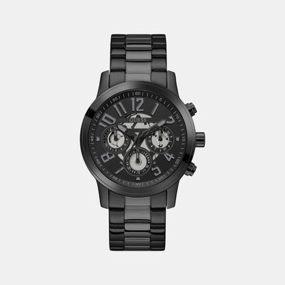 Guess Gd Parker Men Quartz Black Dial Analog Stainless Steel Gw0627G3