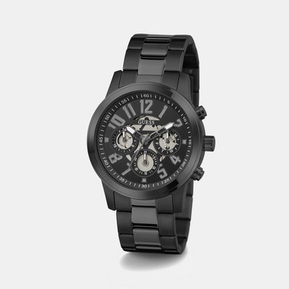 Guess Gd Parker Men Quartz Black Dial Analog Stainless Steel Gw0627G3