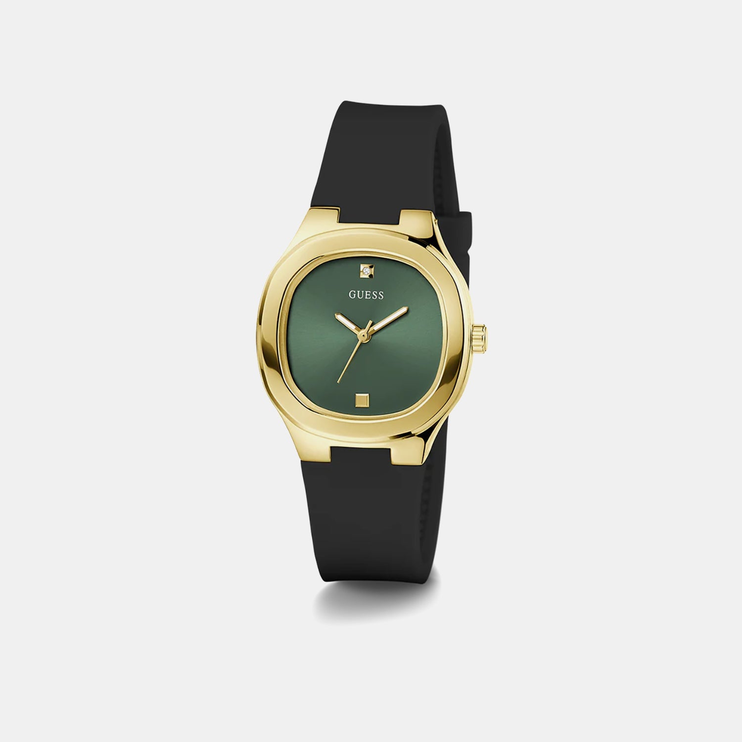 Guess Gd Eve Women Quartz Green Dial Analog Stainless Steel Gw0658L1