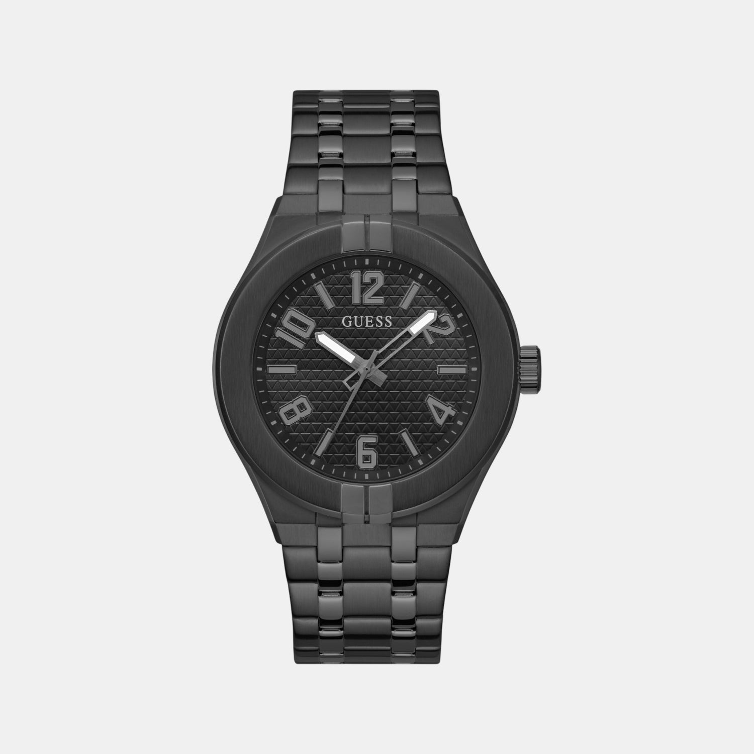 Guess Gd Escape Men Quartz Black Dial Analog Stainless Steel Gw0661G3