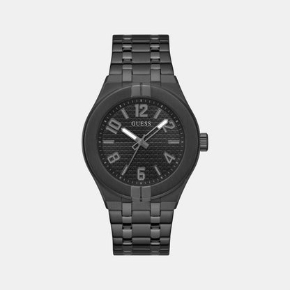 Guess Gd Escape Men Quartz Black Dial Analog Stainless Steel Gw0661G3