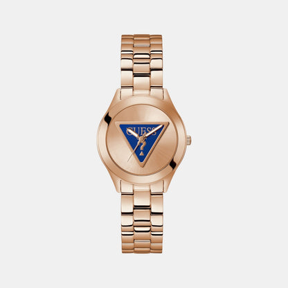 Guess Trend Women Quartz Pink Dial Analog Stainless Steel Watch Gw0675L3