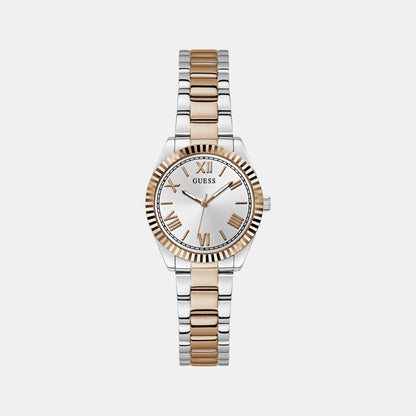 Guess Gd Mini Luna Women Quartz Silver Dial Analog Stainless Steel Gw0687L3