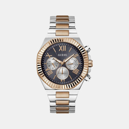 Guess Gd Equity Men Quartz Blue Dial Analog Stainless Steel Gw0703G4