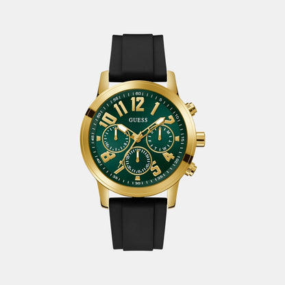 Guess Gd Parker Men Quartz Green Dial Analog Stainless Steel Gw0708G2