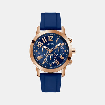 Guess Gd Parker Men Quartz Blue Dial Analog Stainless Steel Gw0708G3