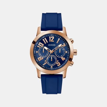 Guess Gd Parker Men Quartz Blue Dial Analog Stainless Steel Gw0708G3