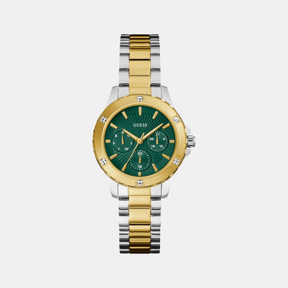 Guess Gs Mist Women Quartz Green Dial Analog Stainless Steel Gw0723L1