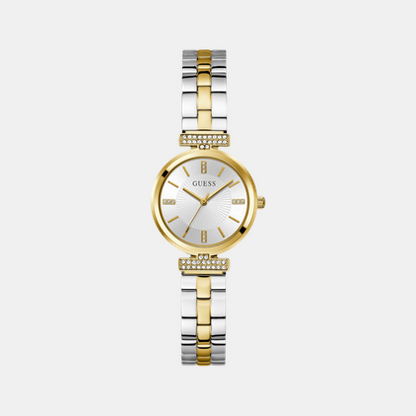 Guess Gd Array Women Quartz Silver Dial Analog Stainless Steel Gw0762L5