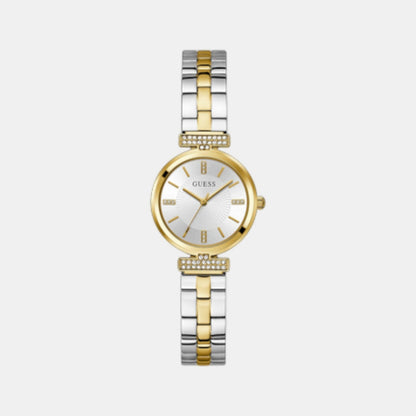 Guess Gd Array Women Quartz Silver Dial Analog Stainless Steel Gw0762L5