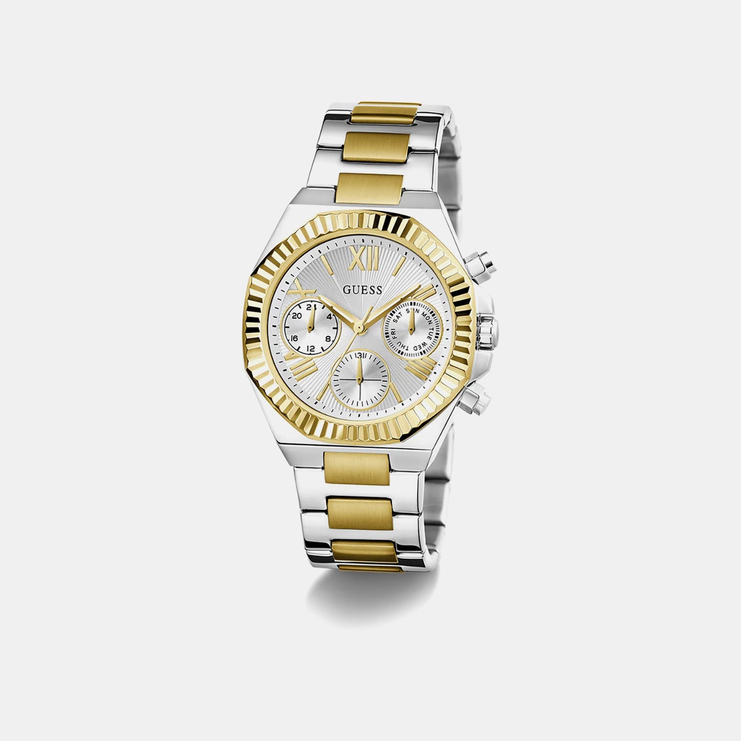 Guess Gd Equality Women Quartz Silver Dial Analog Stainless Steel Gw0769L3