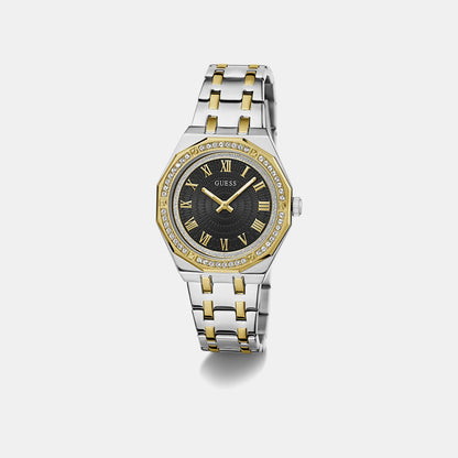 Guess Gd Desire Women Quartz Black Dial Analog Stainless Steel Gw0770L4