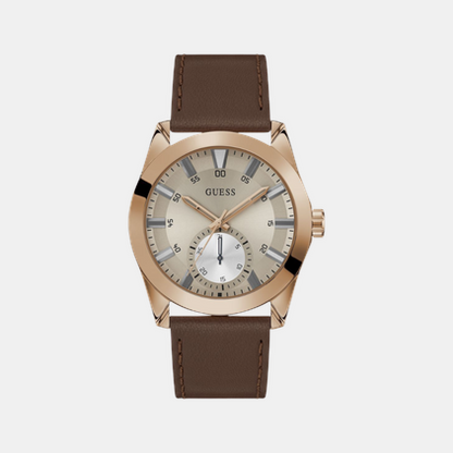 Guess Gd Grayson Men Quartz Grey Dial Analog Stainless Steel Gw0793G3