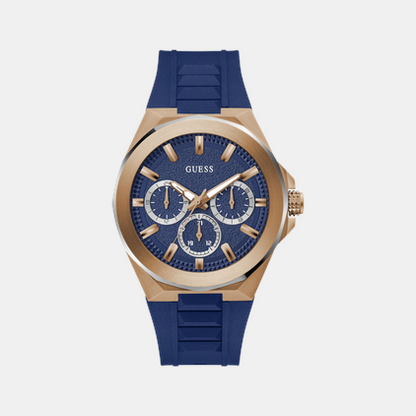 Guess Gs Dashboard Men Quartz Blue Dial Analog Stainless Steel Gw0799G2