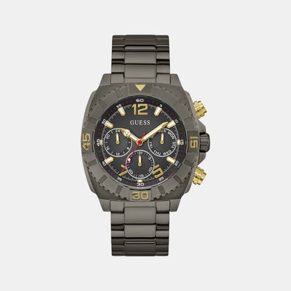 Guess Gs Traction Men Quartz Black Dial Analog Stainless Steel Gw0800G2