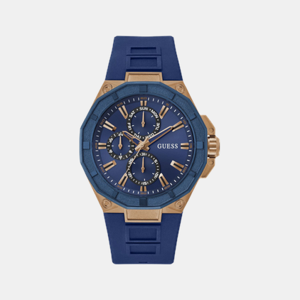 Guess Gs R2 Men Quartz Blue Dial Analog Stainless Steel Gw0803G2