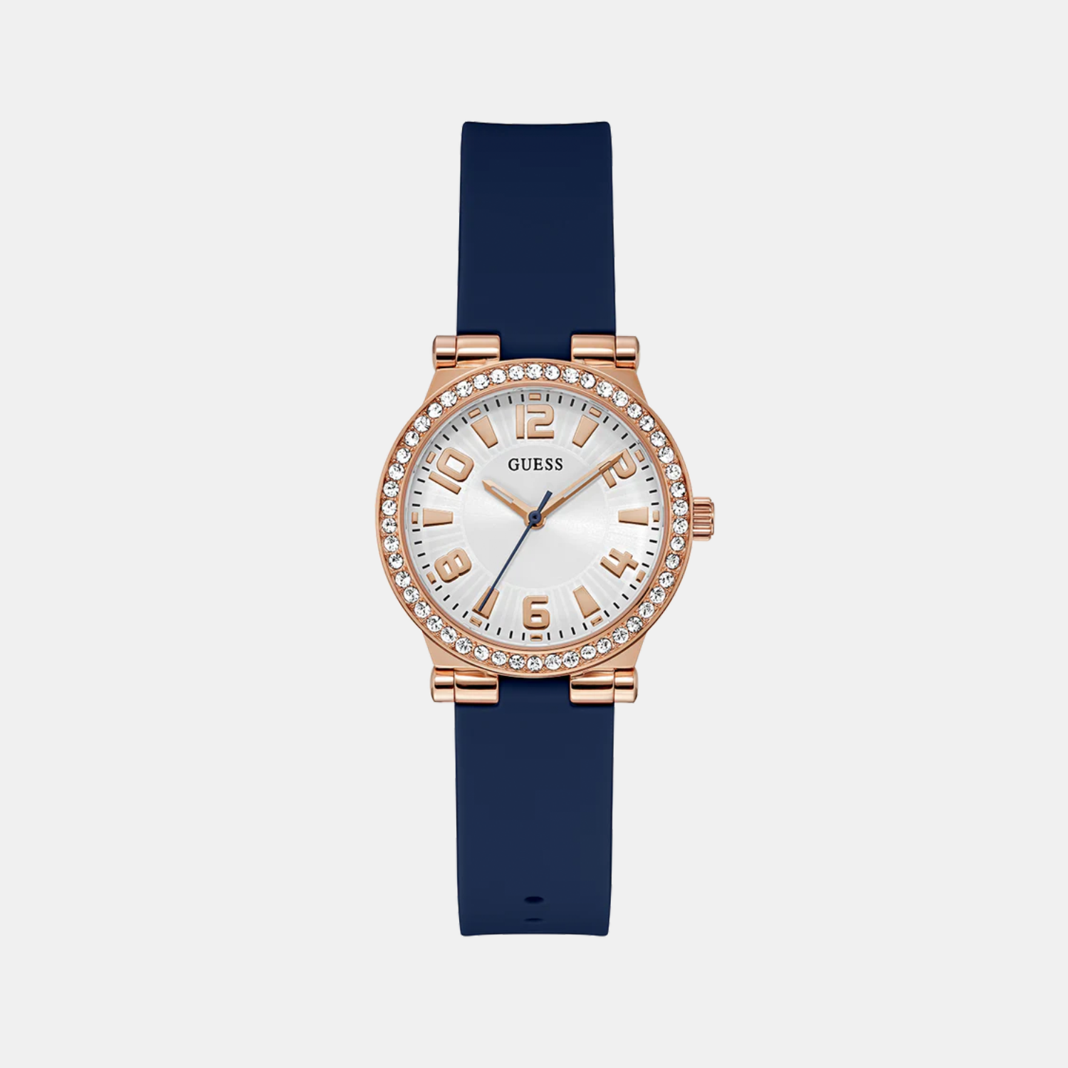 Guess Gd Fawn Women Quartz White Dial Analog Stainless Steel Gw0844L3