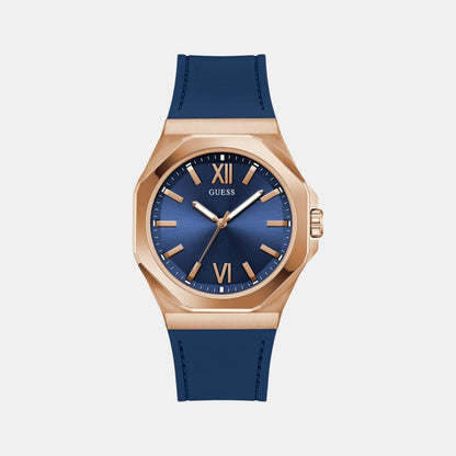 Guess Gd Emperor Men Quartz Blue Dial Analog Stainless Steel Gw0850G3