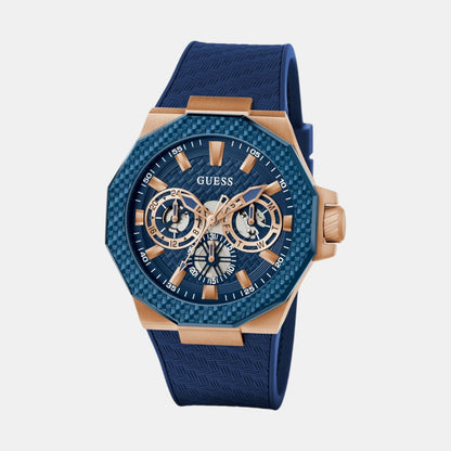 Guess Gs Indy Men Quartz Blue Dial Analog Stainless Steel Gw0853G3